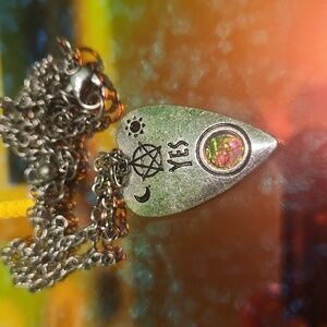 Ouijia Board Planchette YES Necklace